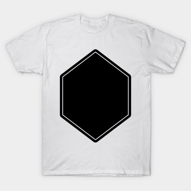 Hexagon template T-Shirt by ShirtyLife